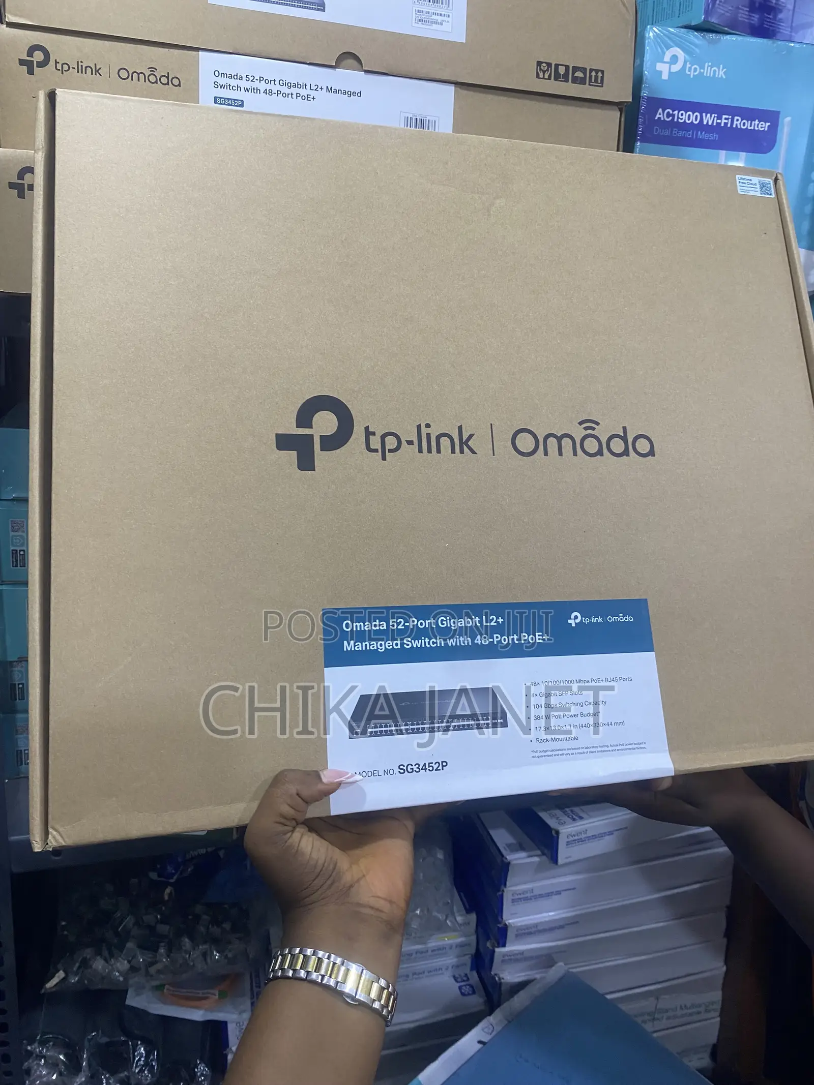 Omada 52 Ports Gigabyte Managed Switch