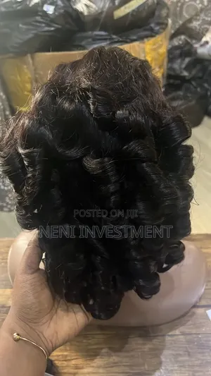 Synthetic Blend Bouncy Hair