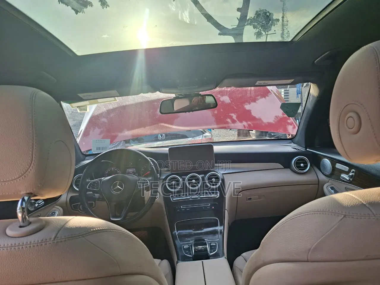 Mercedes-Benz GLC-Class 2017 Red