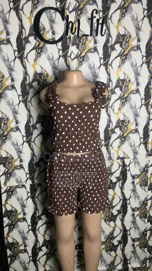 Two Pieces Smokey Short and Top