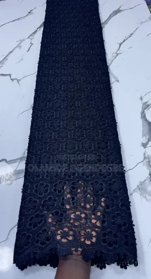 High Quality Black Cord Lace