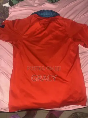 Authentic Nike England Football Jersey - Red/Blue