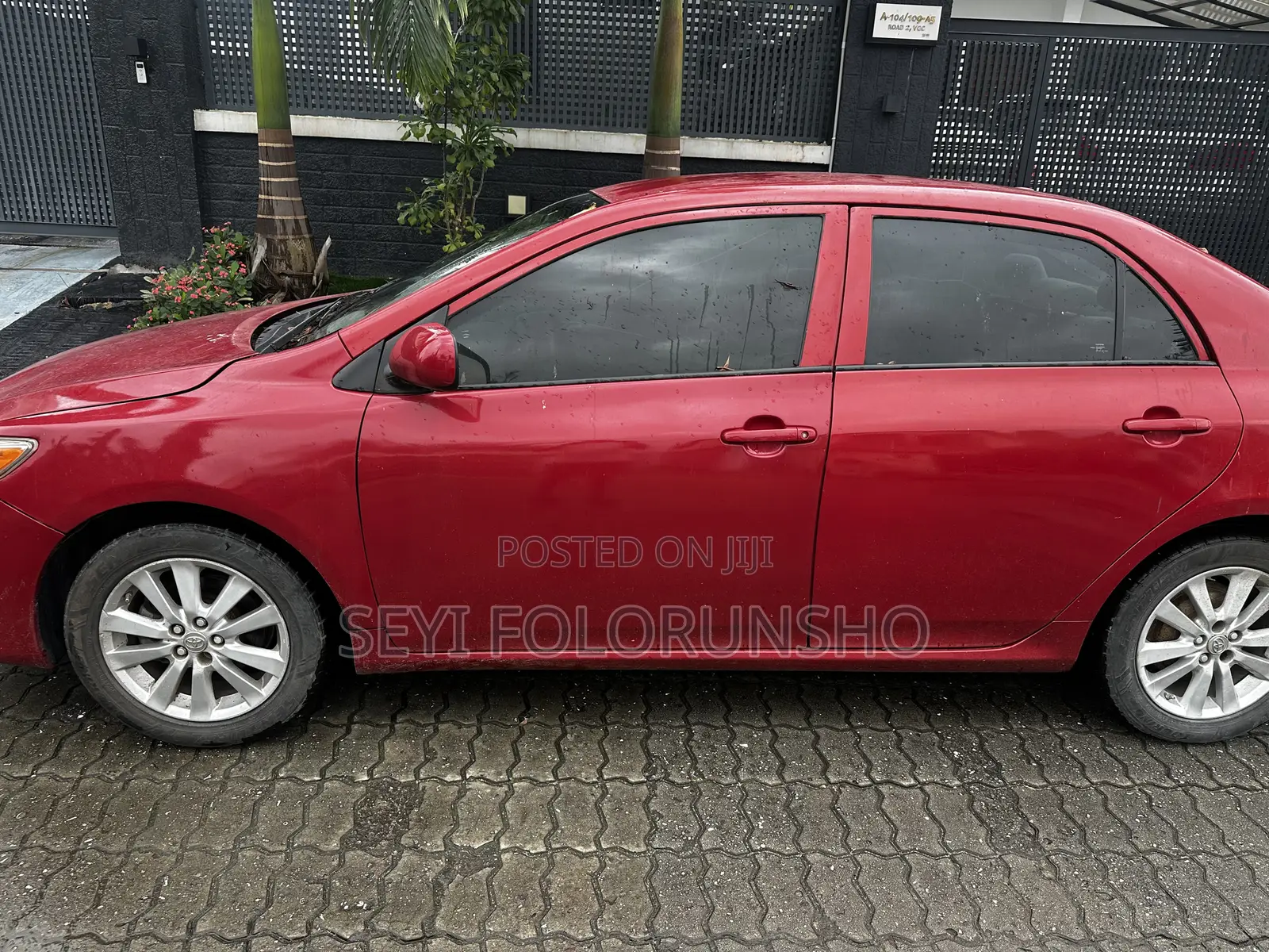 Toyota Corolla 2010 Red