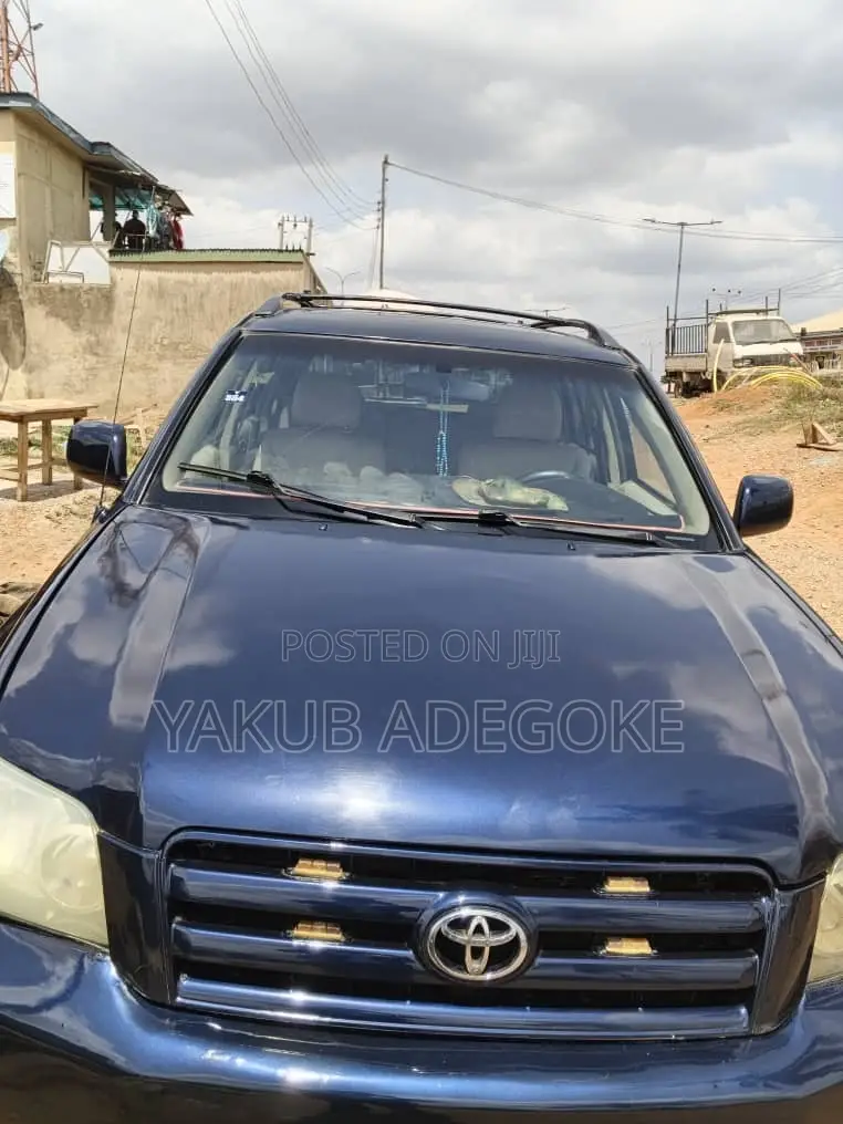 Toyota Highlander 2007 Blue