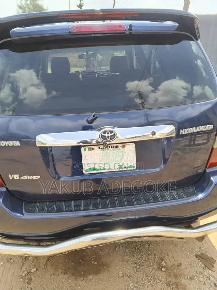 Toyota Highlander 2007 Blue