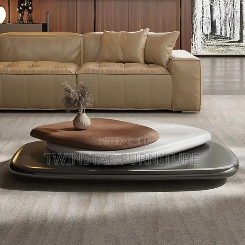 New Modern Luxury Rotating Centre Table