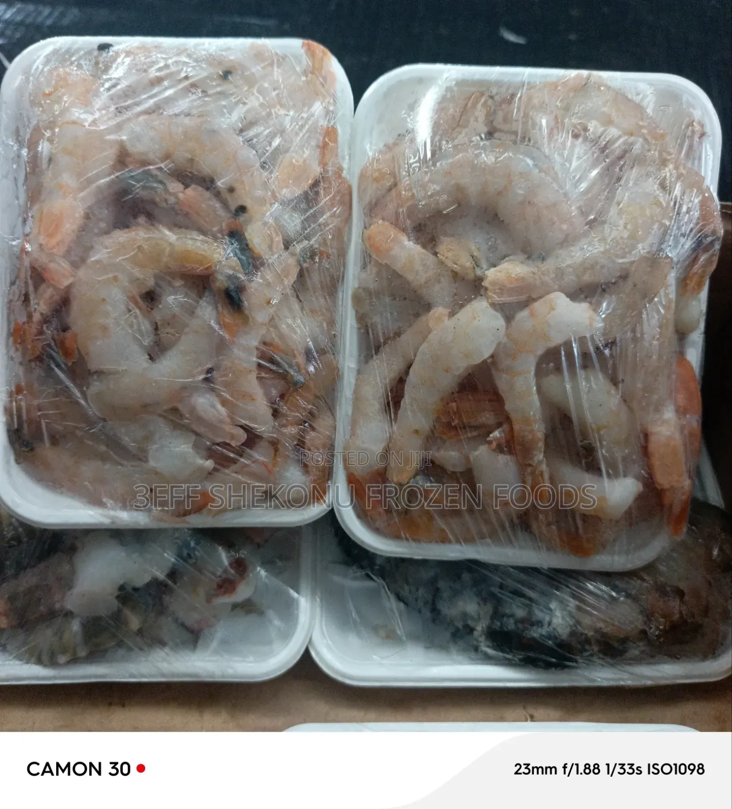 Jumbo and Medium Prawn