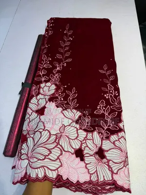 Embroidery Velvet Lace