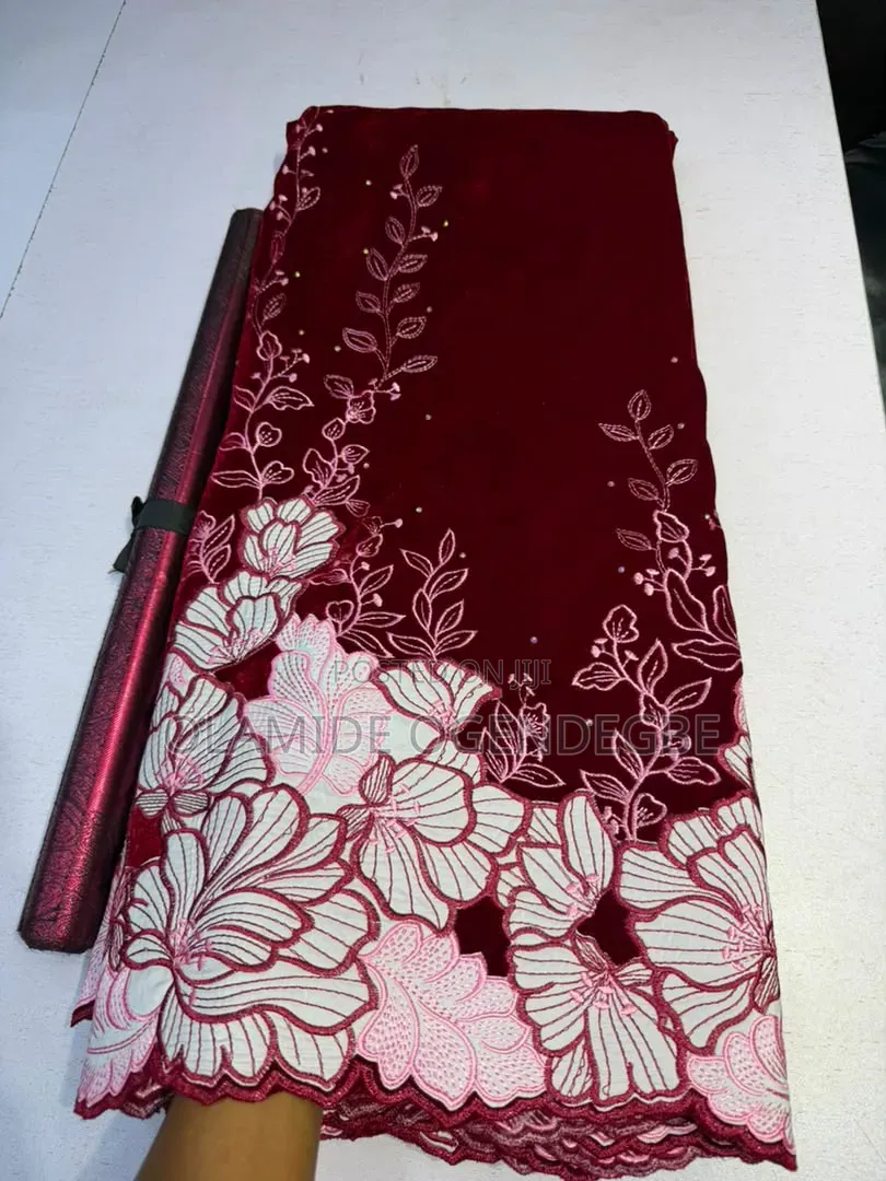 Embroidery Velvet Lace