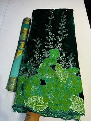 Embroidery Velvet Lace