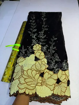 Embroidery Velvet Lace