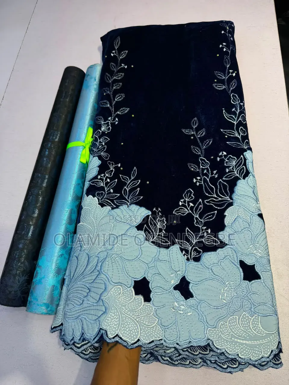 Embroidery Velvet Lace