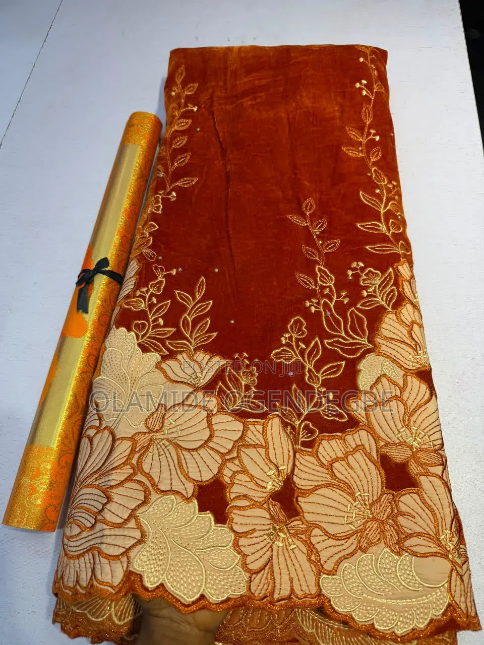 Embroidery Velvet Lace