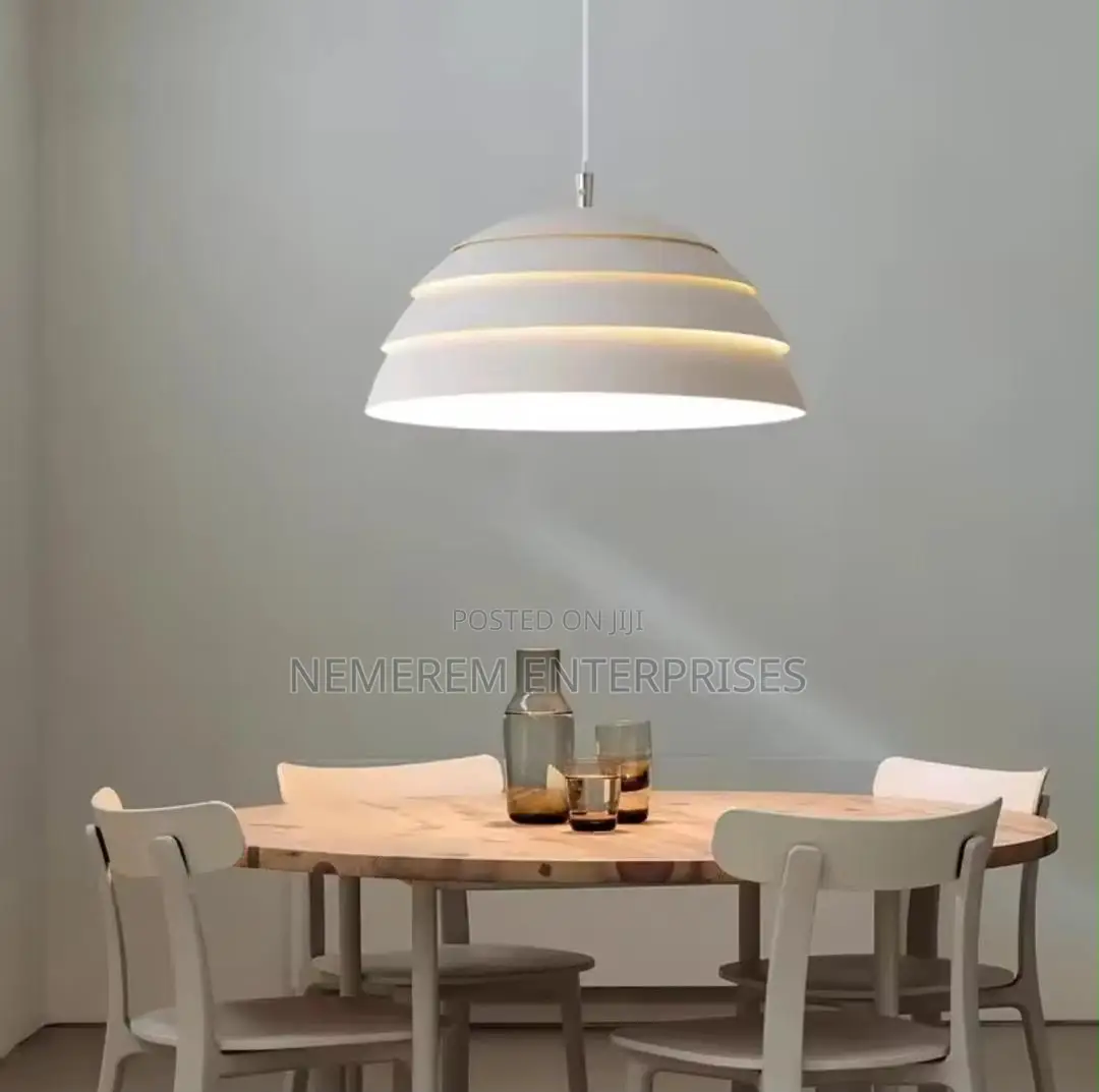 Nordic Minimalist Layered Dome Pendant Light