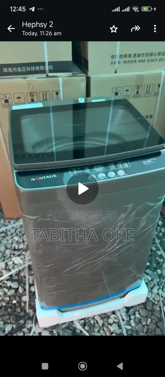 16kg Automatic Washing Machine