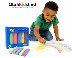 Bring on the Sun Sidewalk Chalk Set – 20 Pieces, Ages 3+