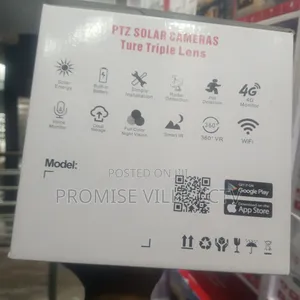 3 Lens Solar 4g Camera