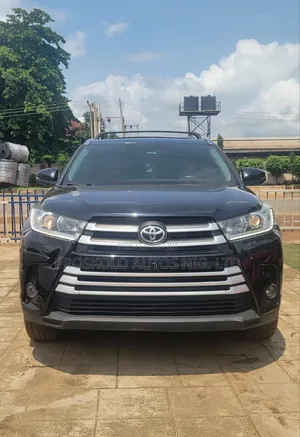 Toyota Highlander Limited V6 4x2 (3.5L 6cyl 6A) 2016 Black