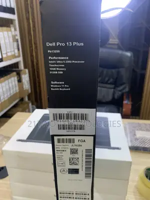 New Laptop Dell Pro Plus 13 16GB Intel SSD 512GB