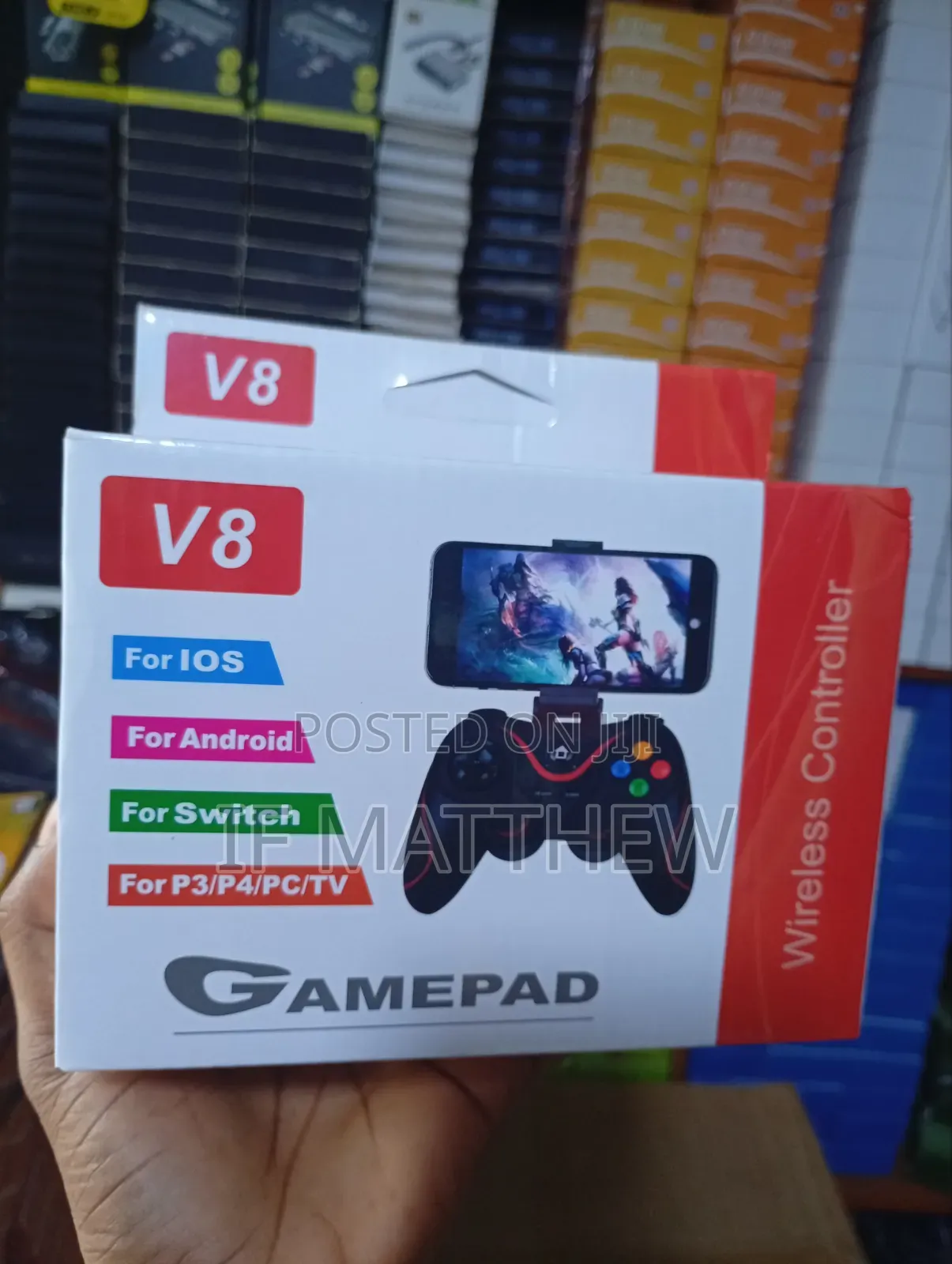 V8 Gamepad