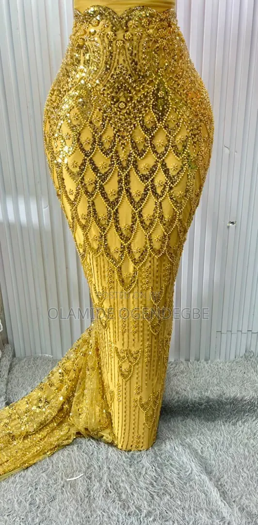 Luxury Hand Beaded Lace