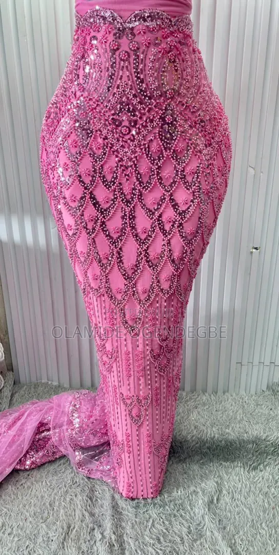 Luxury Hand Beaded Lace