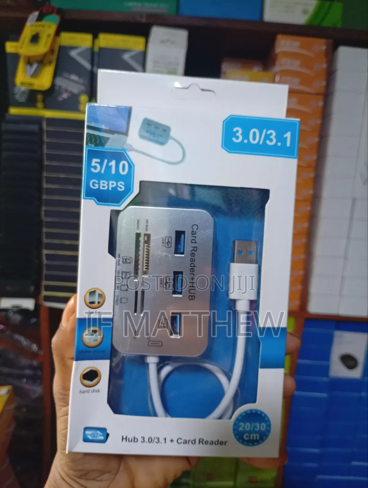 Hub 3.0/3.1 Card Reader 3 Port
