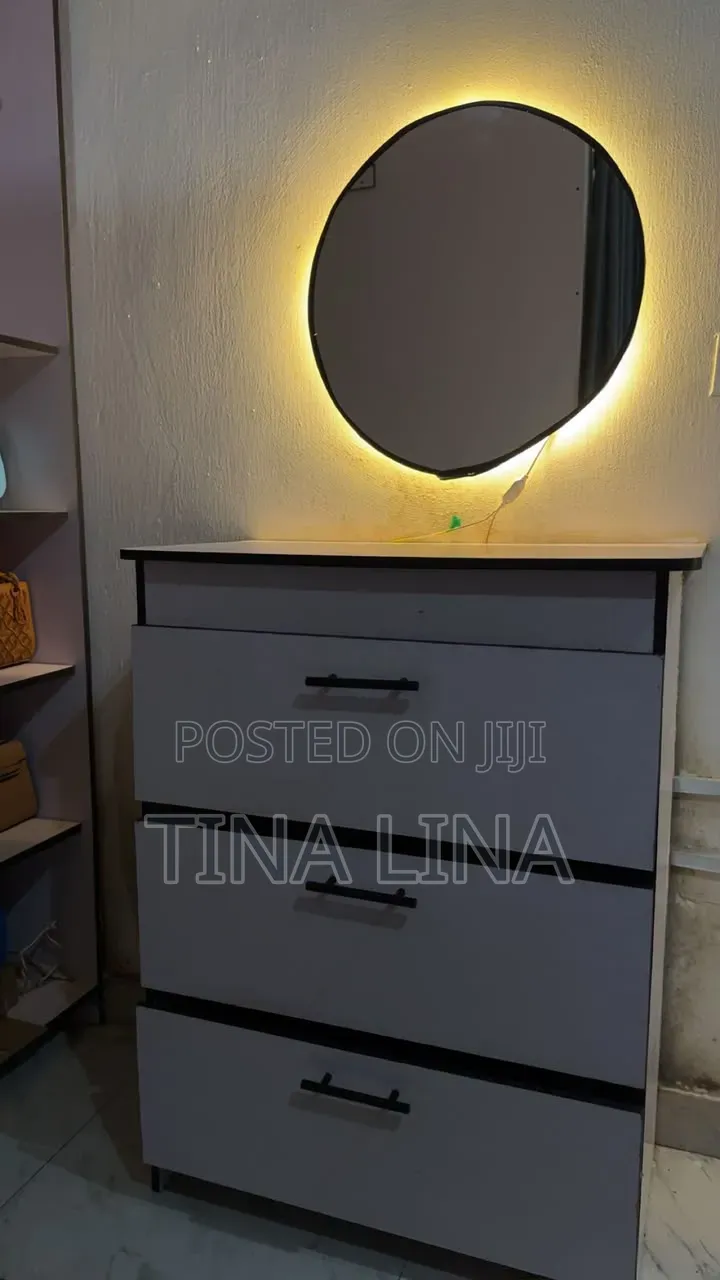 Mirror and Mini Wardrobe