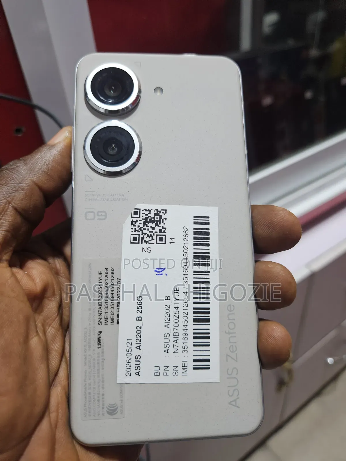 New Asus Zenfone 9 256 GB White