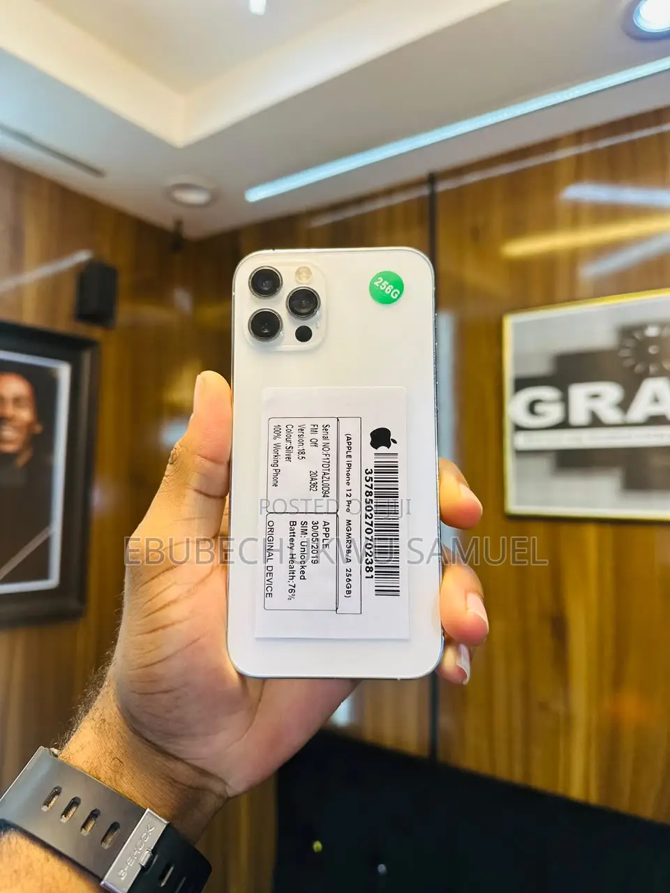 Apple iPhone 12 Pro 256 GB Gold