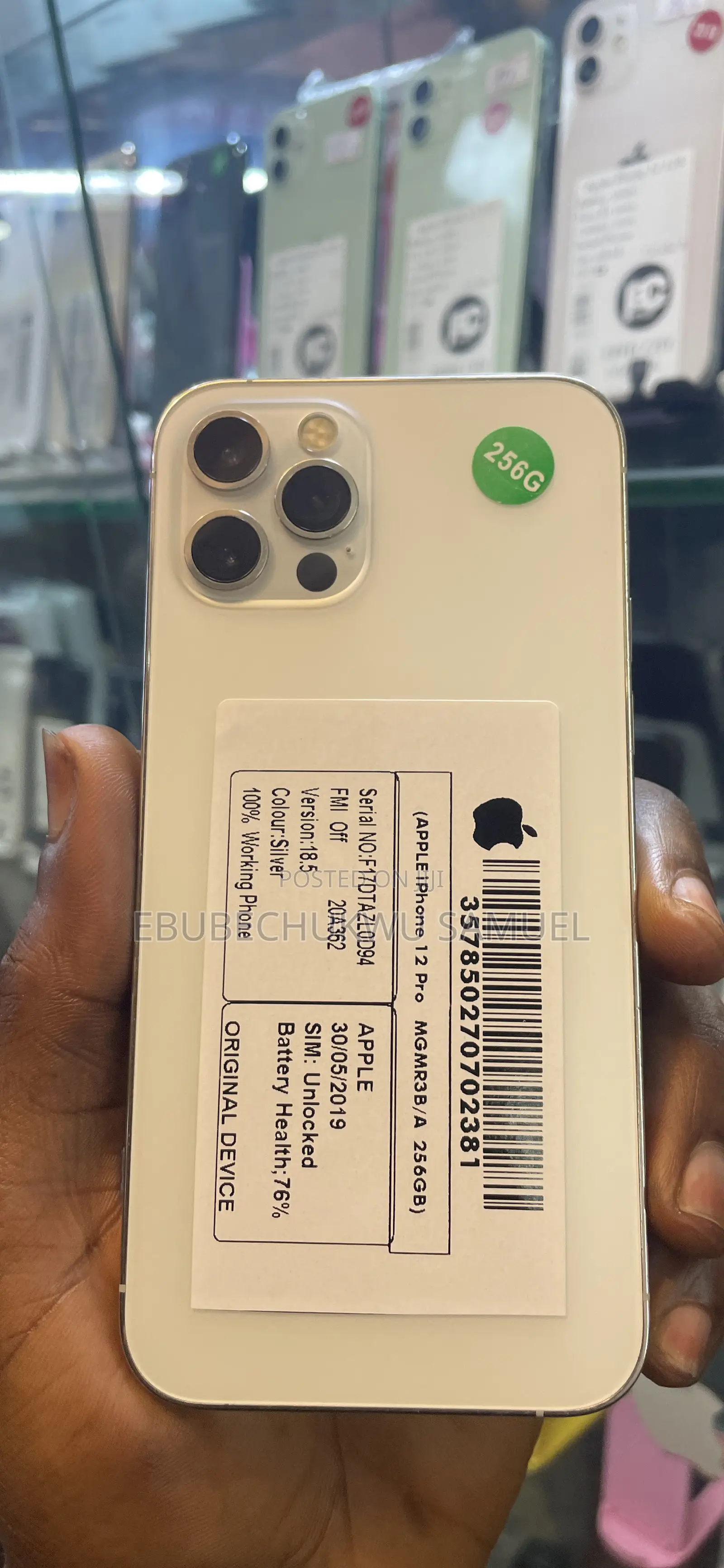 Apple iPhone 12 Pro 256 GB Gold