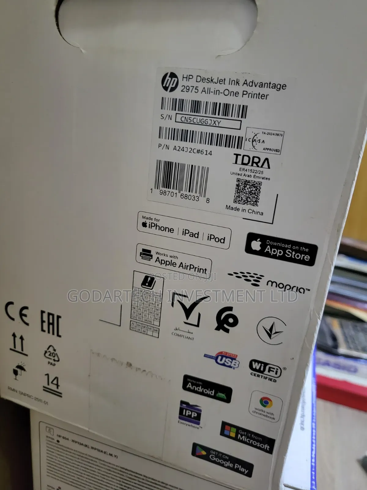 HP Deskjet Printer 4376