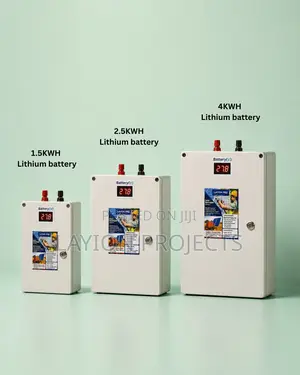 High-Capacity Lithium-Ion Solar Batteries (1.5KWh, 2.5KWh, 4KWh)