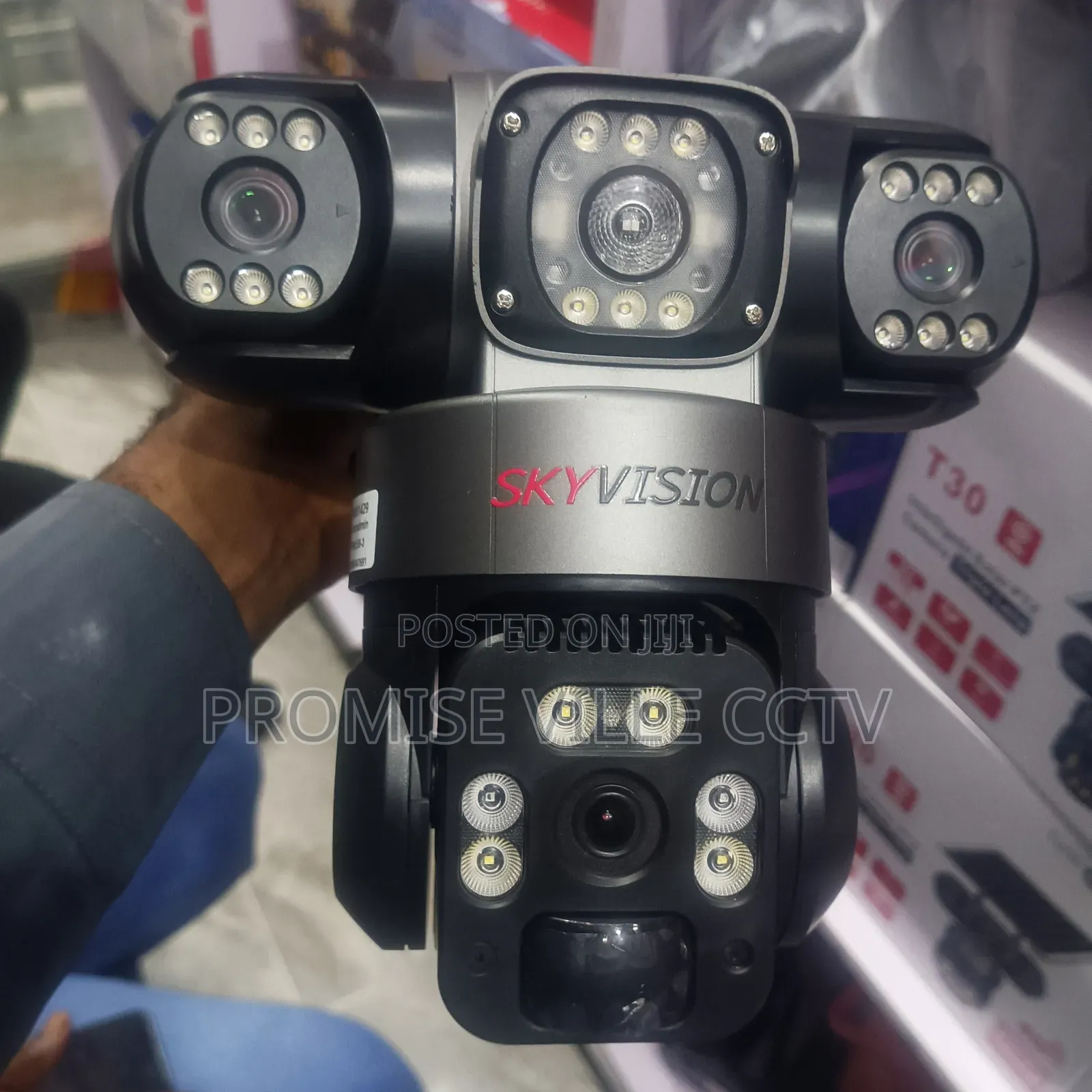 3 View Solar Camera