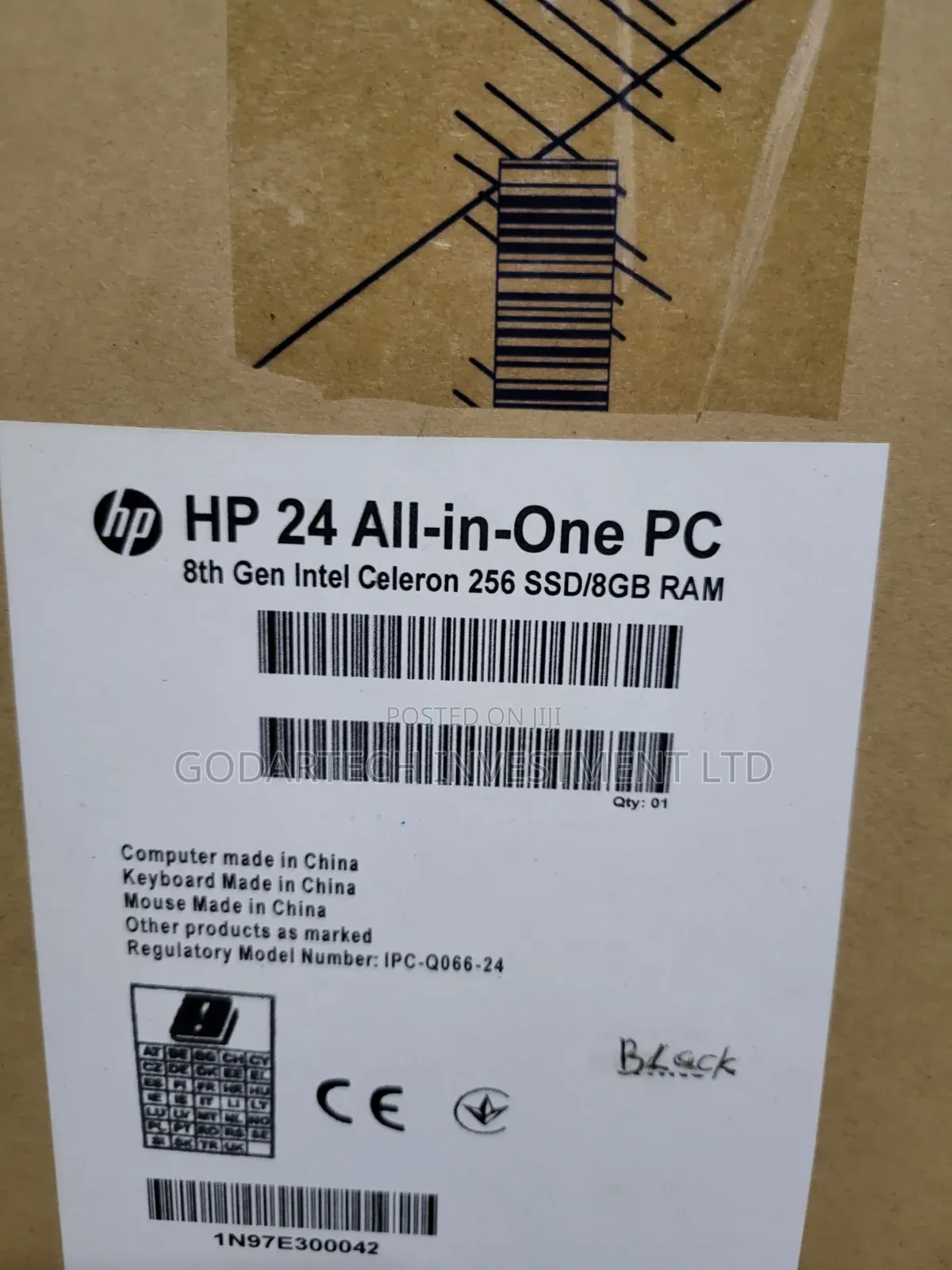 New Desktop Computer HP AiO 22 8GB Intel Celeron SSD 256GB