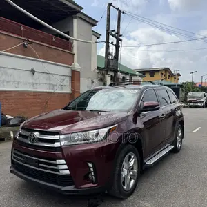 Toyota Highlander Limited 4x4 V6 (3.5L 6cyl 8A) 2018 Burgundy
