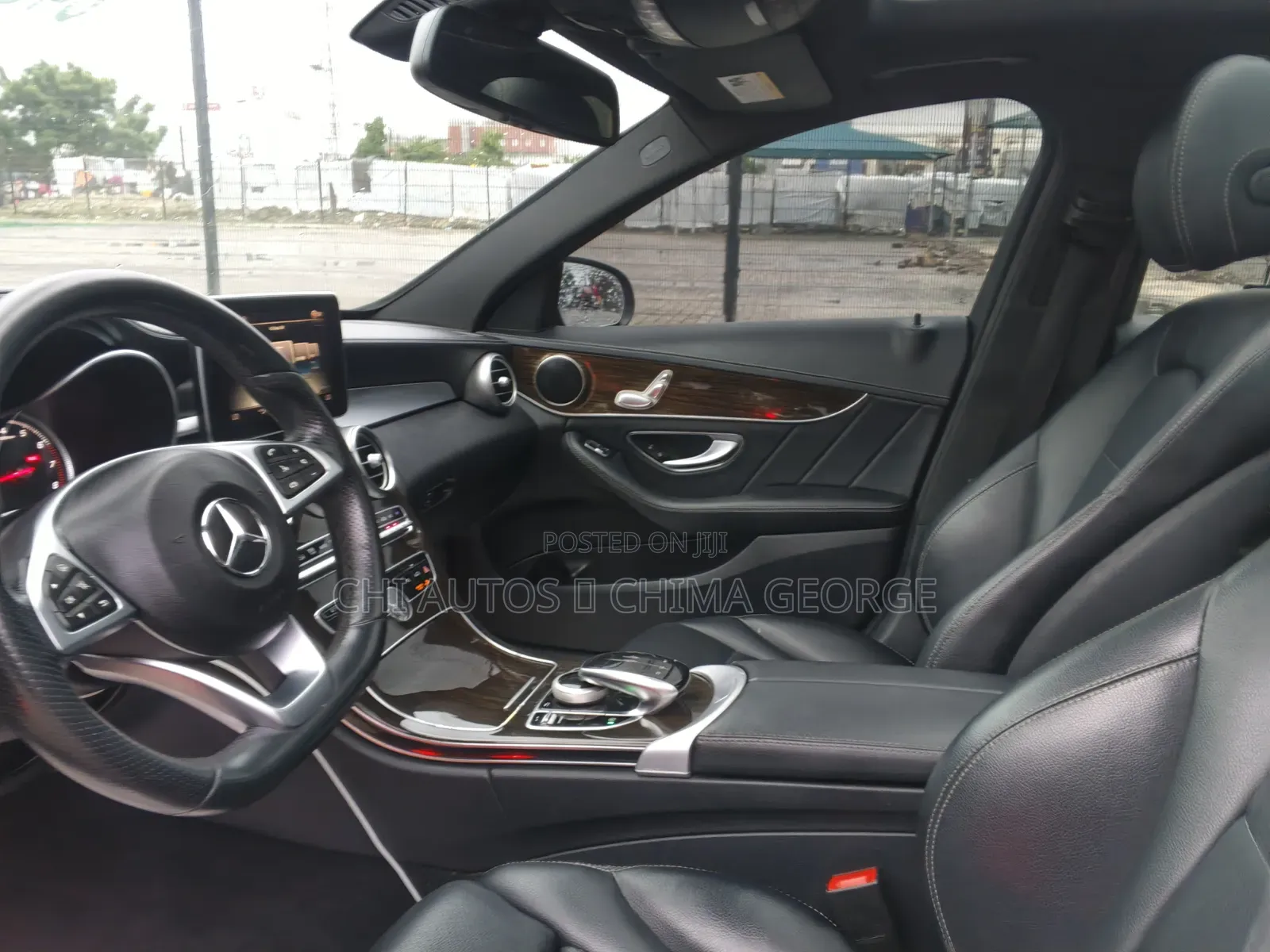 Mercedes-Benz C300 2016 Red