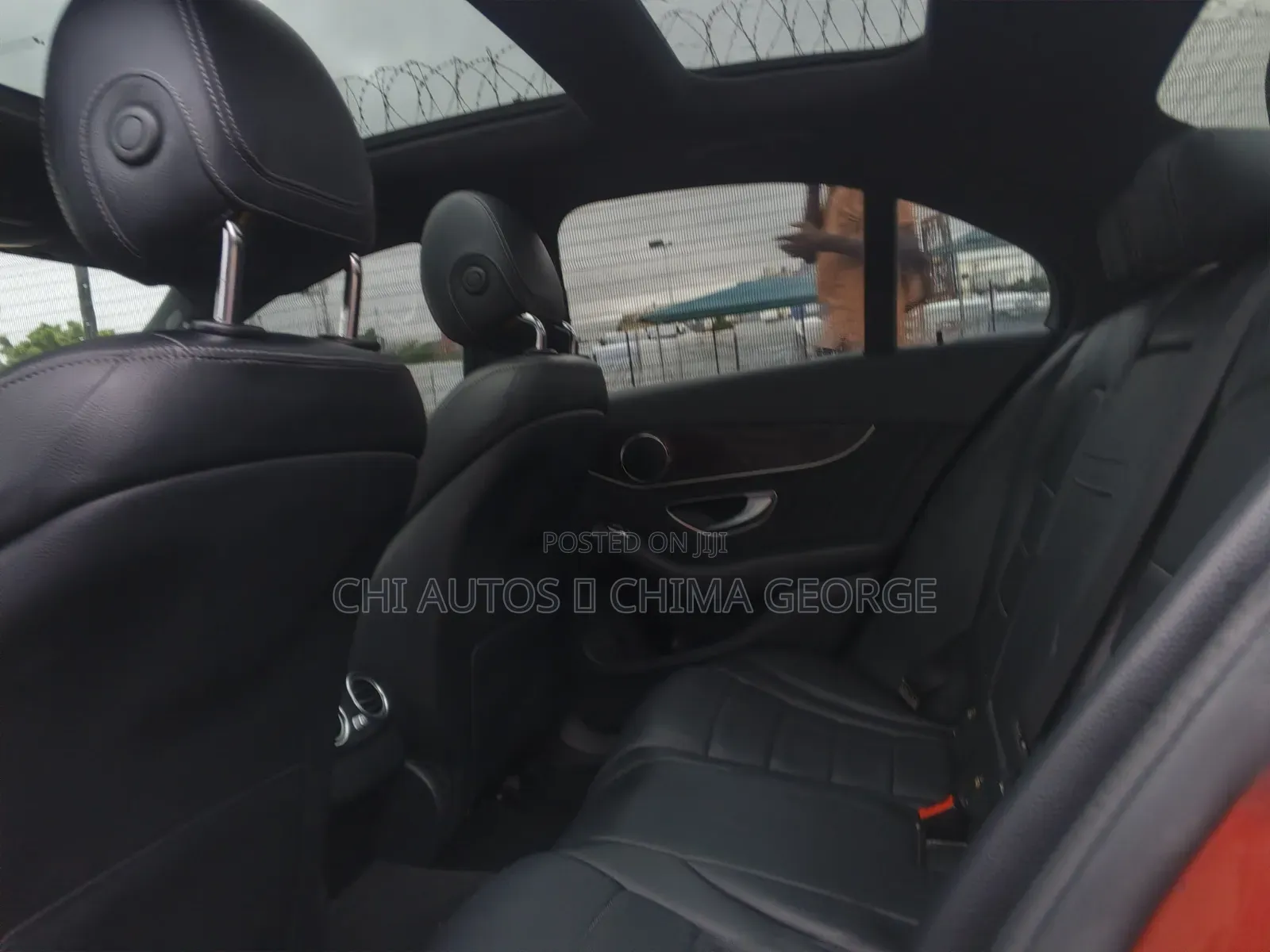 Mercedes-Benz C300 2016 Red