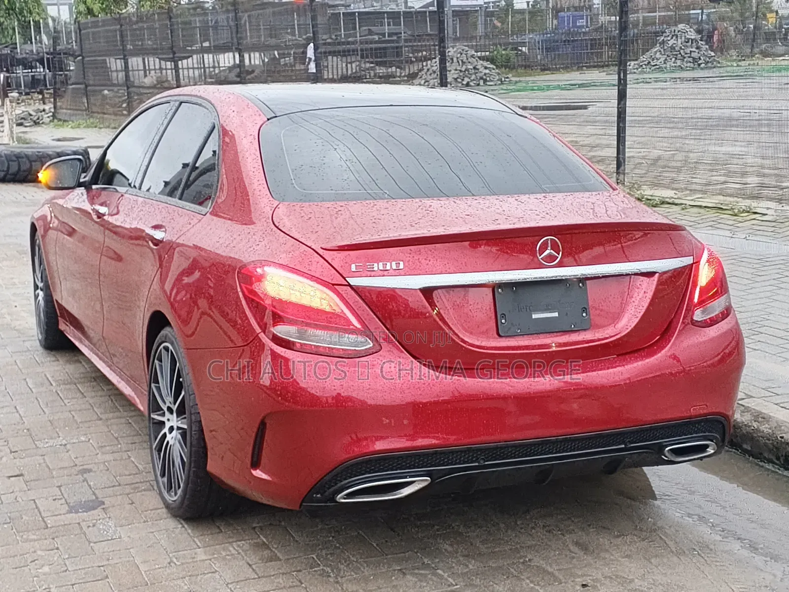 Mercedes-Benz C300 2016 Red