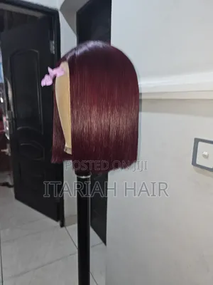 10" With 5x5 Bone Straight Human Hair