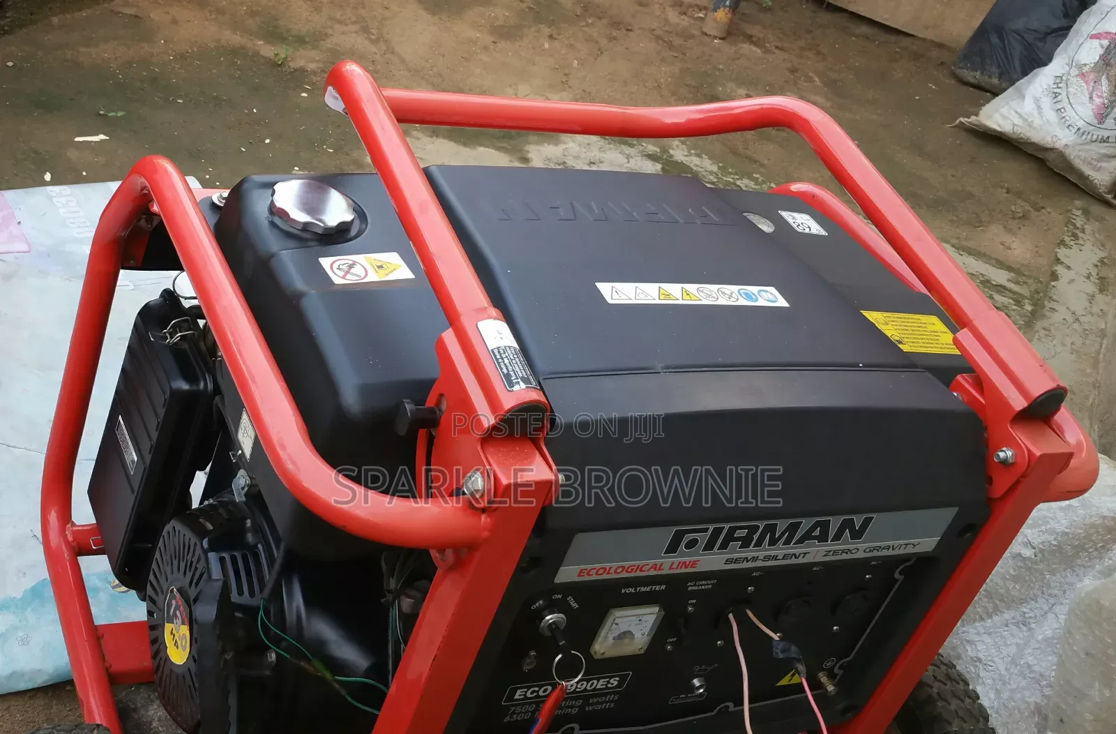 2months Used Original First Batch Fireman 7.5KVA