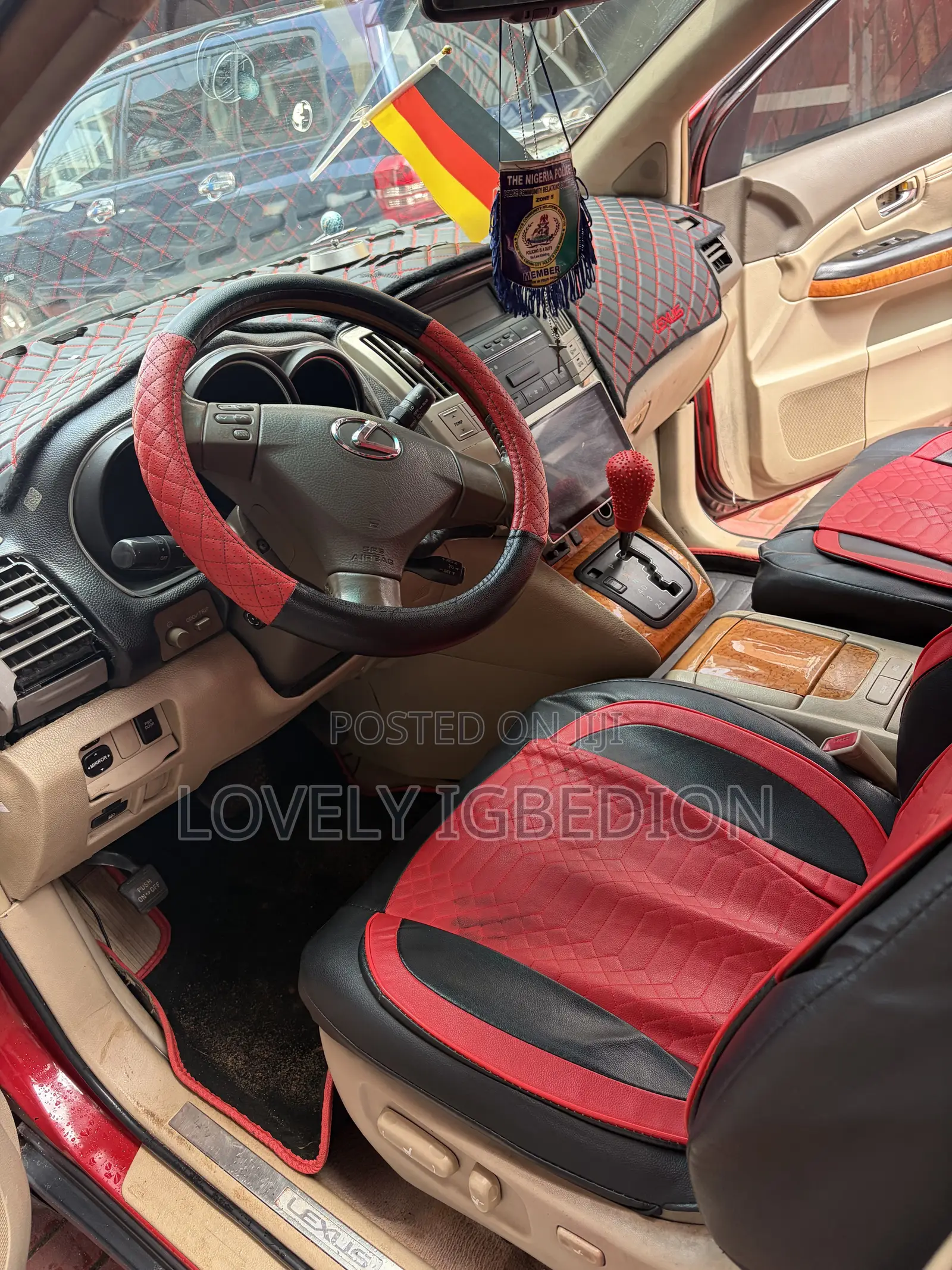 Lexus RX 350 2007 Red