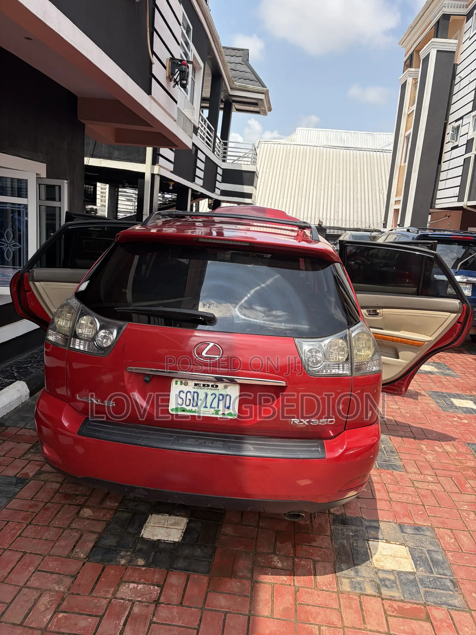 Lexus RX 350 2007 Red