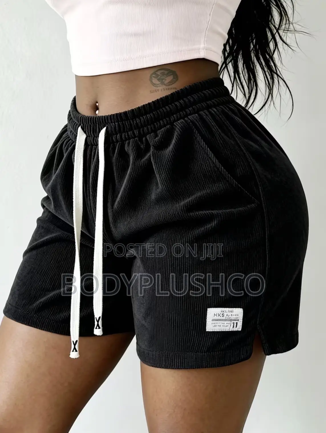 Corduroy Drawstring Sweatpants