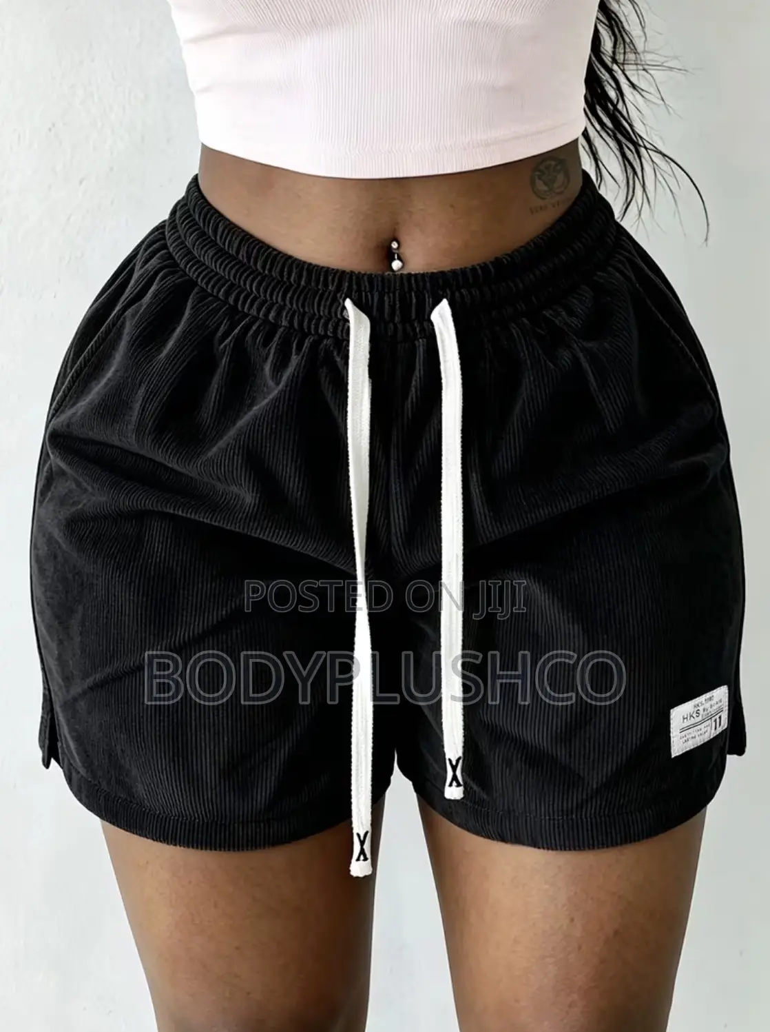 Corduroy Drawstring Sweatpants