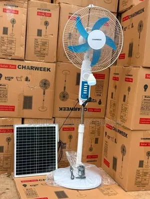 16 Inches Rechargeable Solar Fan