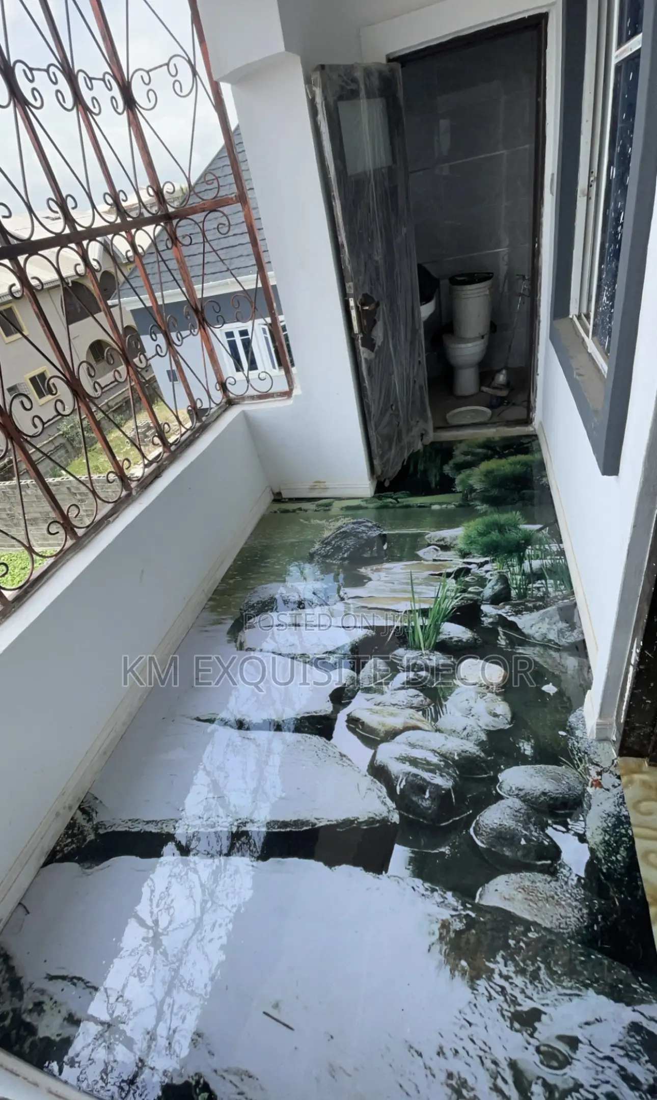 Home Interior Floor Epoxy Design