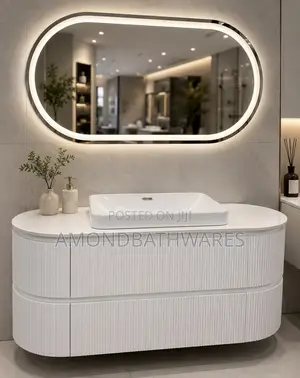 All White PVC Cabinet 0002