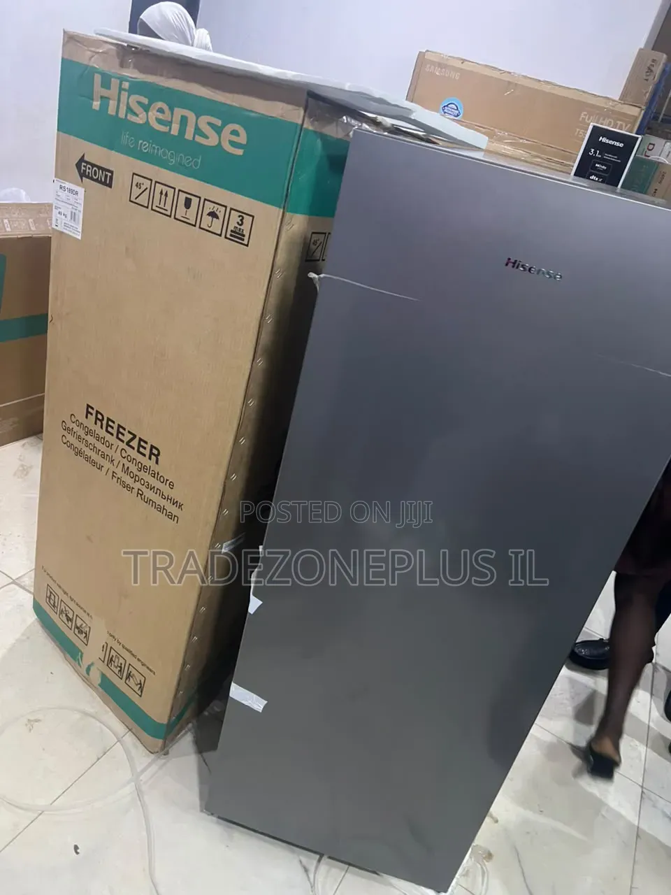 Hisense 190l Vertical Freezer -Durable