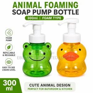Animal Foaming Soap Pump Bottle